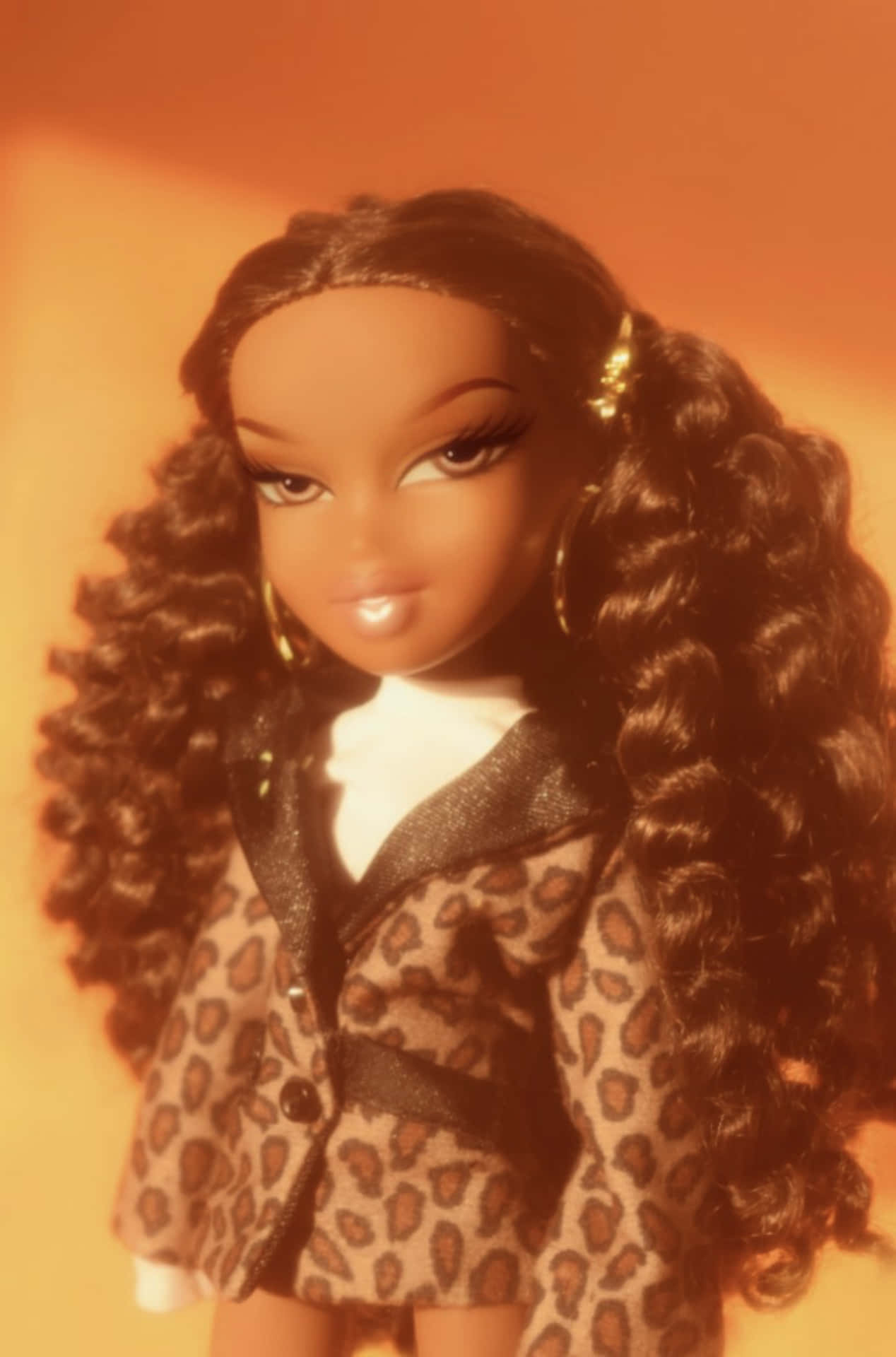 Bring Out Your Inner Fierce Look With The Black Bratz Aesthetic Background