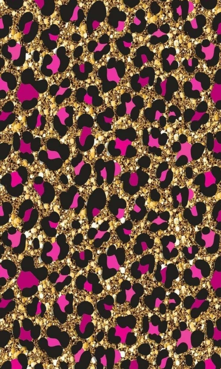 Bring Out Your Sparkly, Wild Side With Glitter Leopard Background