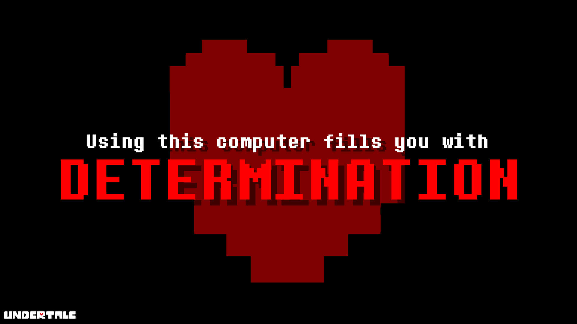 Bring The Adventures From Undertale To Your Desktop Background