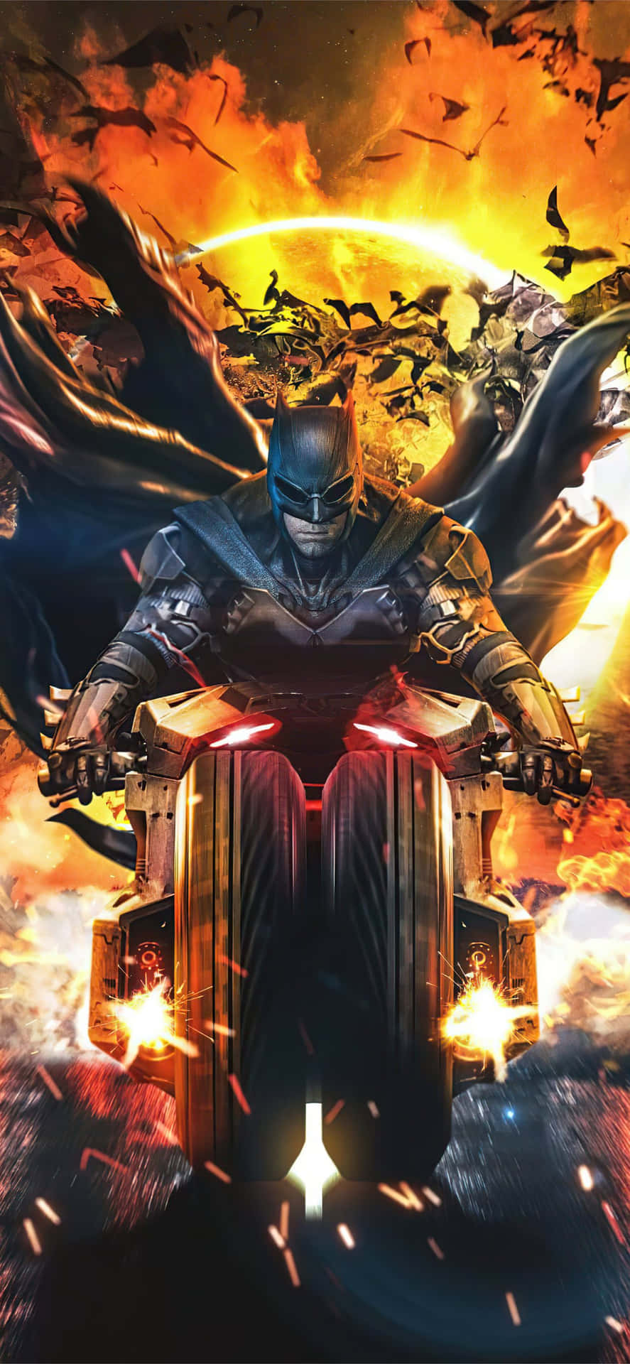 Bring The Dark Knight With You On Your Iphone Background