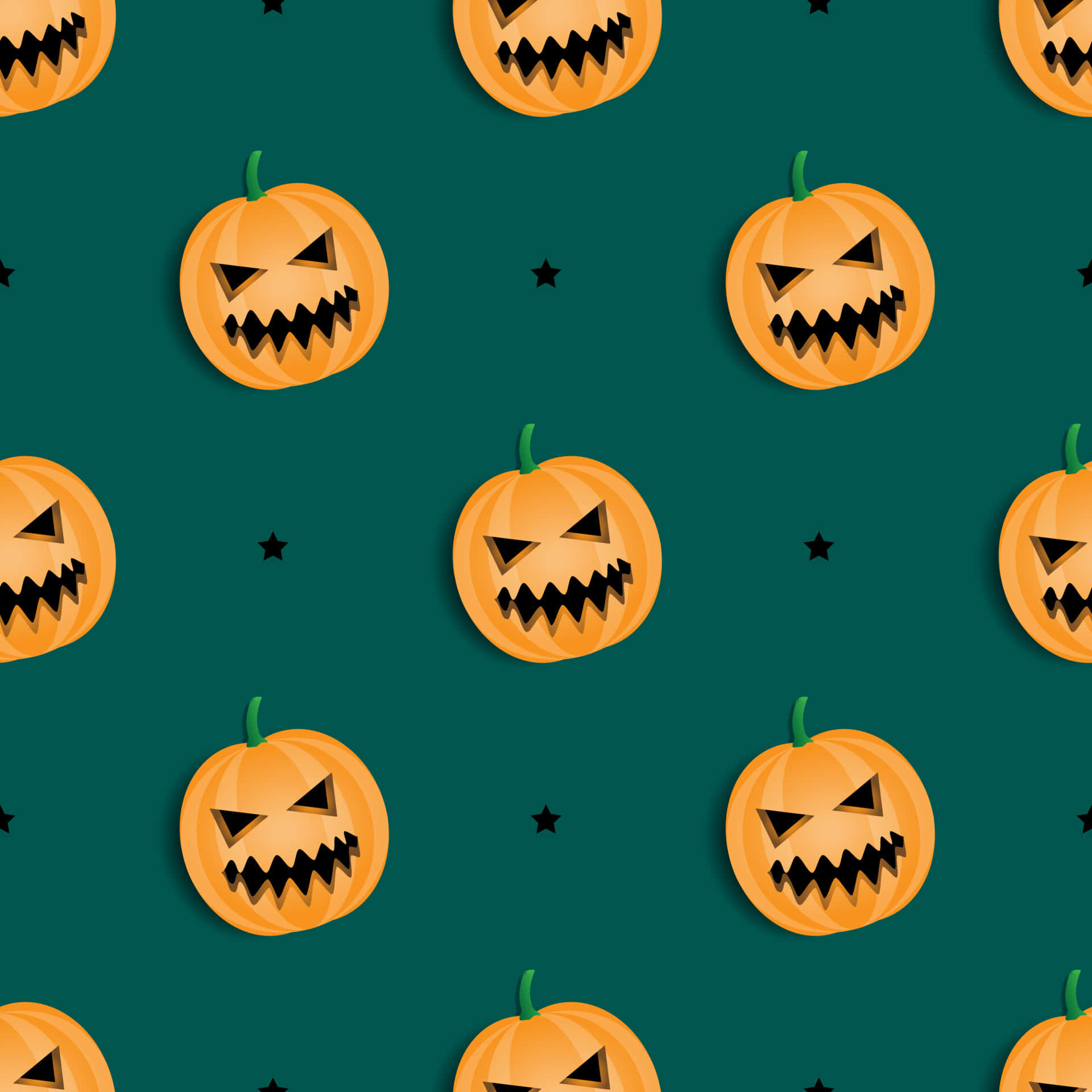 Bring The Fright To Your Orange Halloween With This Spooky Image Background