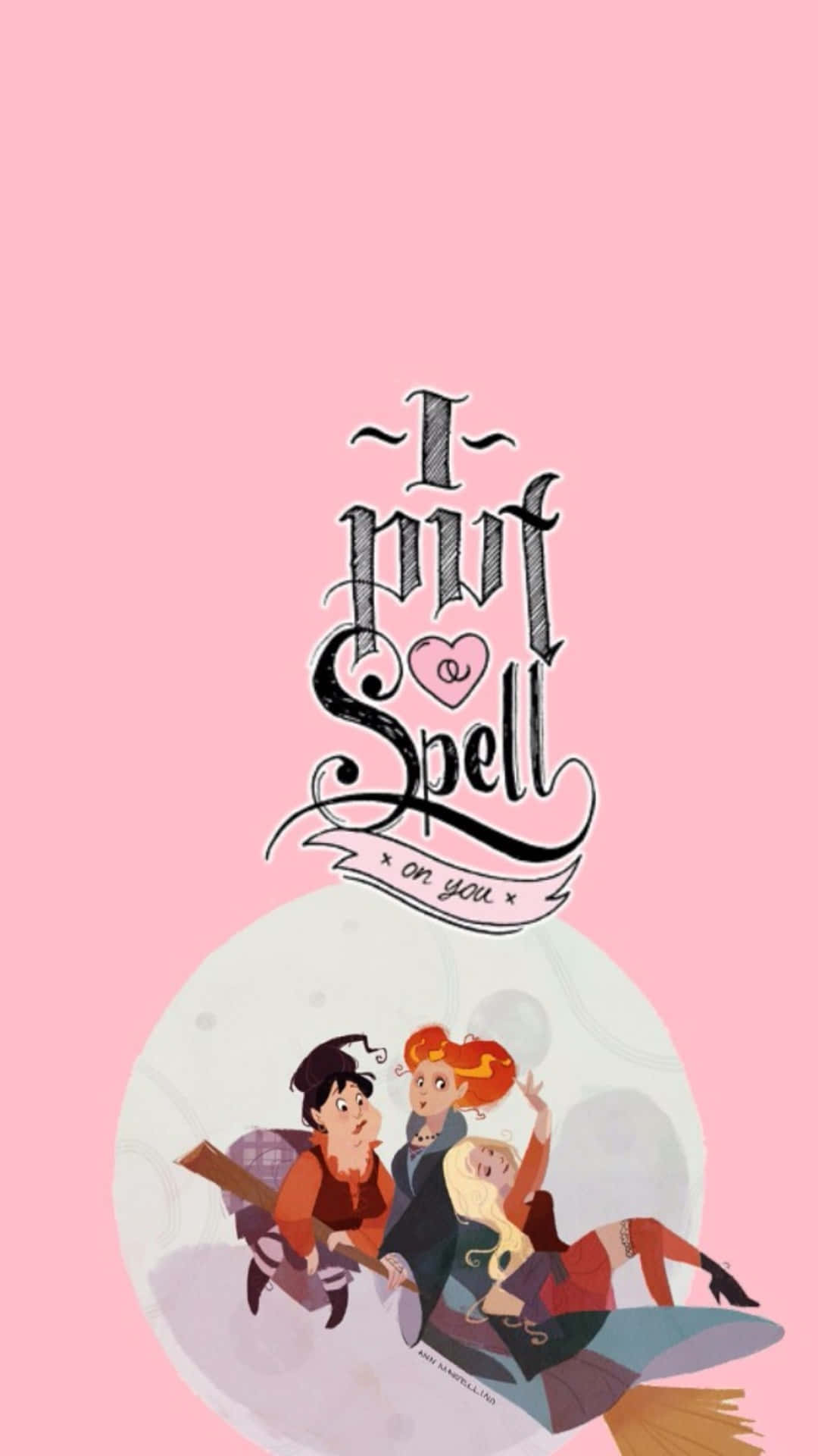 Bring The Magic Of Hocus Pocus Everywhere With This Iphone Background