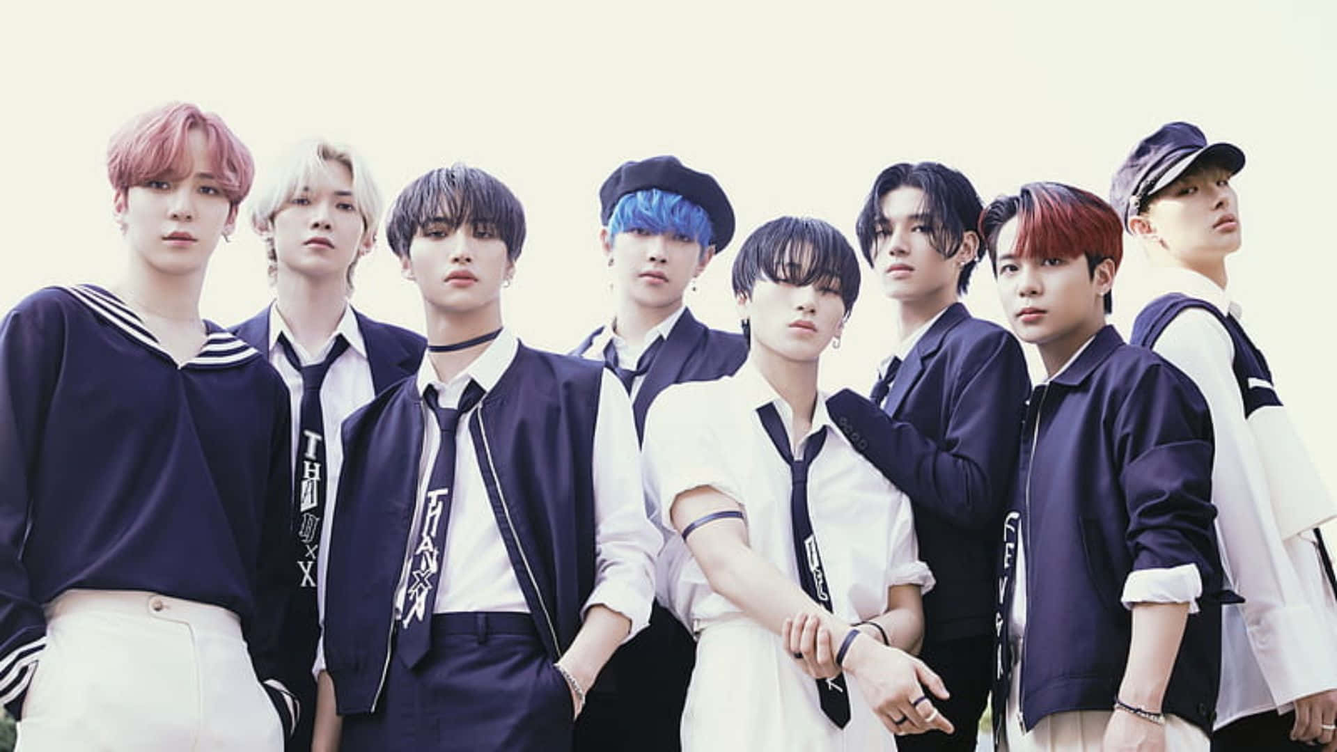 Bring The Power Of Ateez To Your Desktop Background