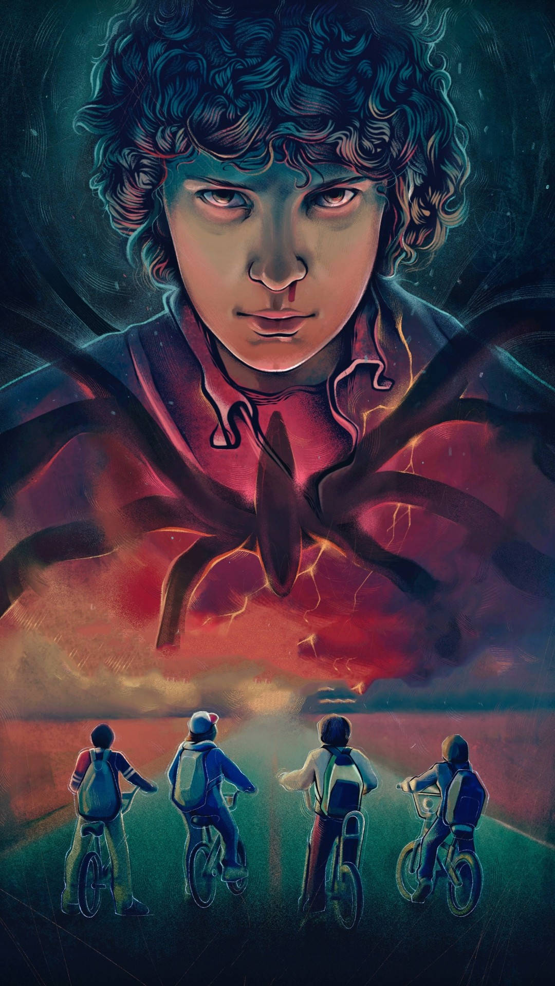 Bring The Upside Down To Life With Your New Stranger Things Iphone Background