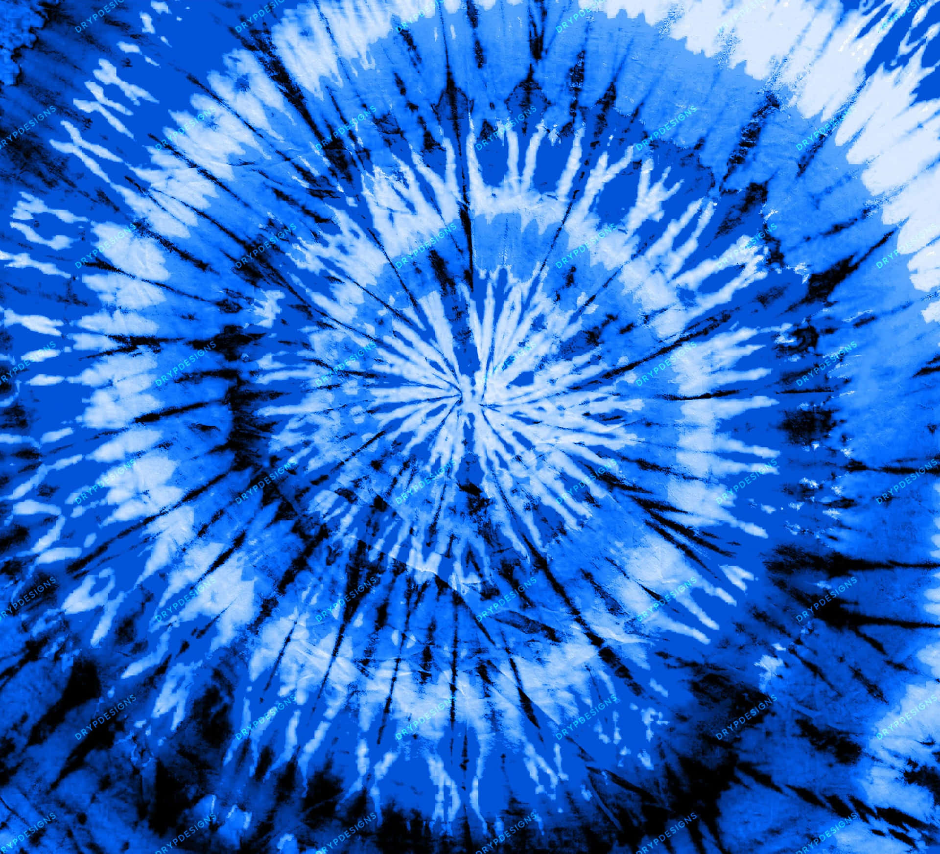 Bring Your Look To Life With Blue Tie Dye Background