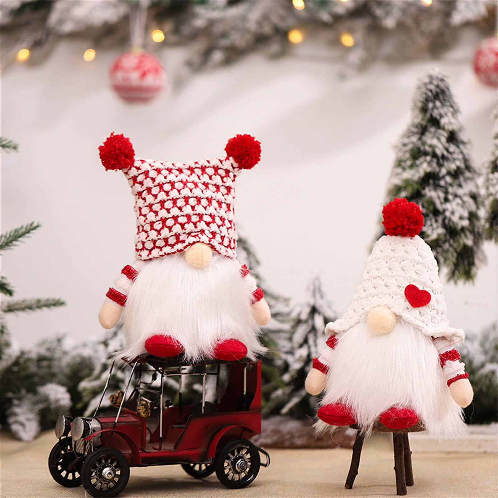 'bringing Joy To The World: Spread The Christmas Magic With This Festive Gnome' Background