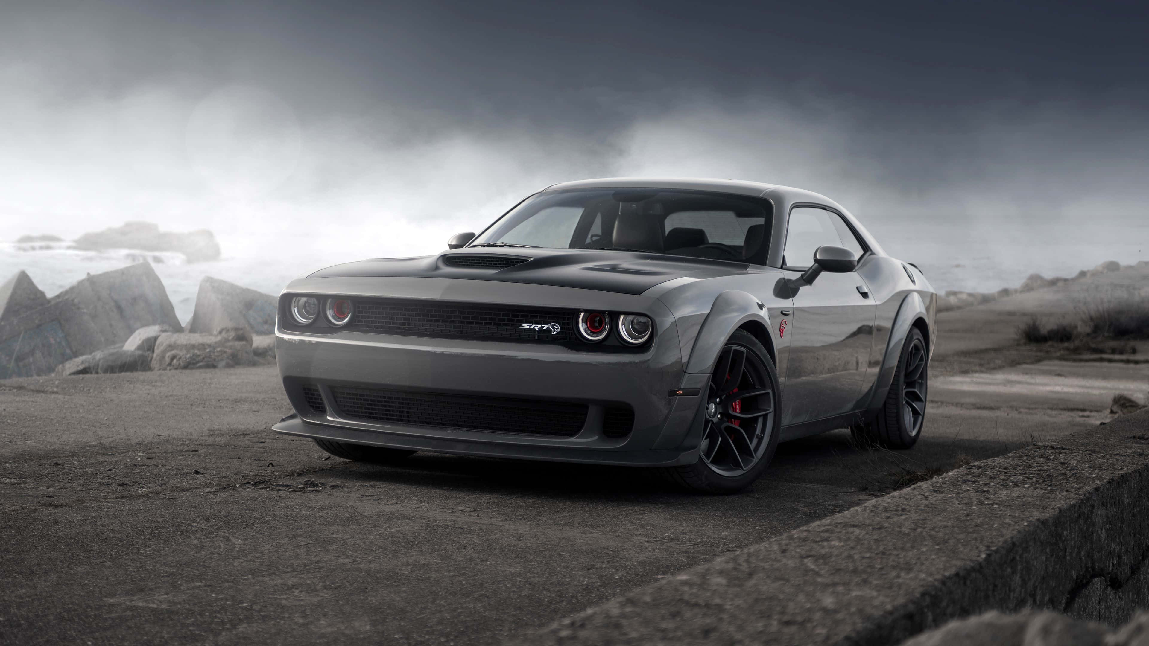 Bringing Style And Power To The Streets With The Dodge Hellcat Background