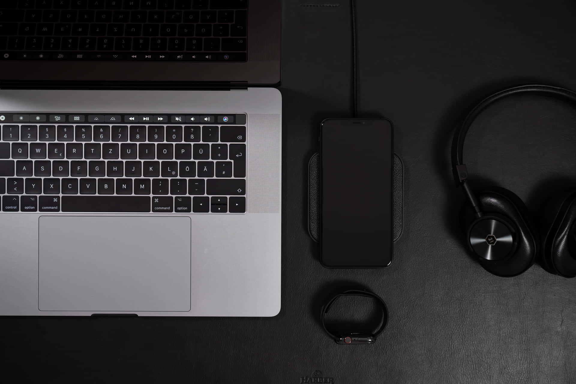 Bringing The Beat To You - Enjoying Music With Your Laptop And Headphones. Background