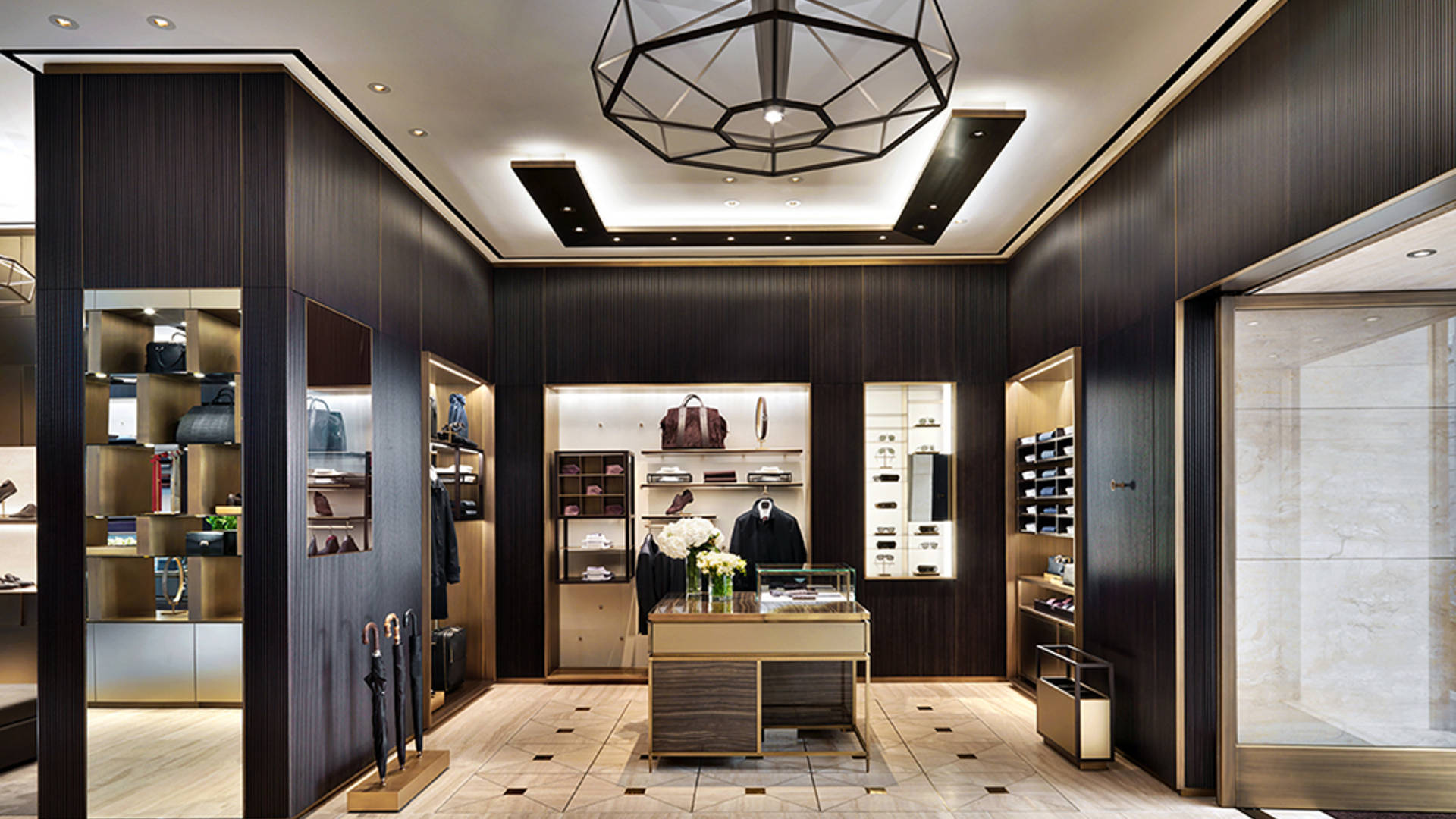 Brioni Boutique In Milan