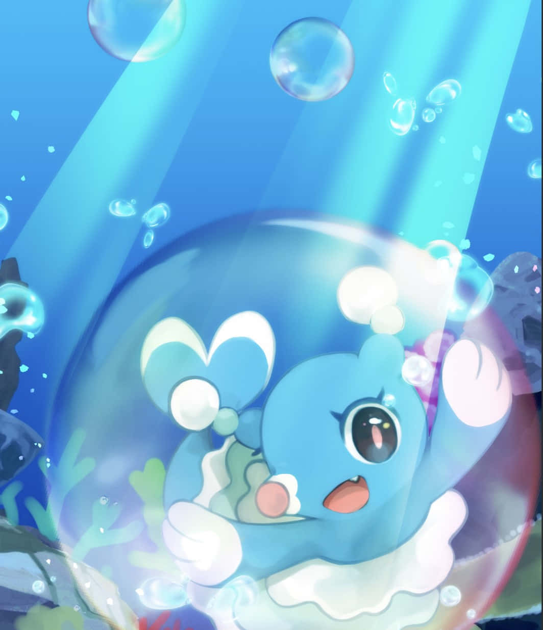 Brionne In A Bubble Background