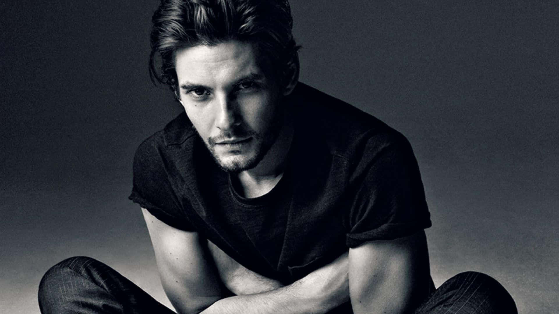 British Actor Ben Barnes In A Casual Pose Background