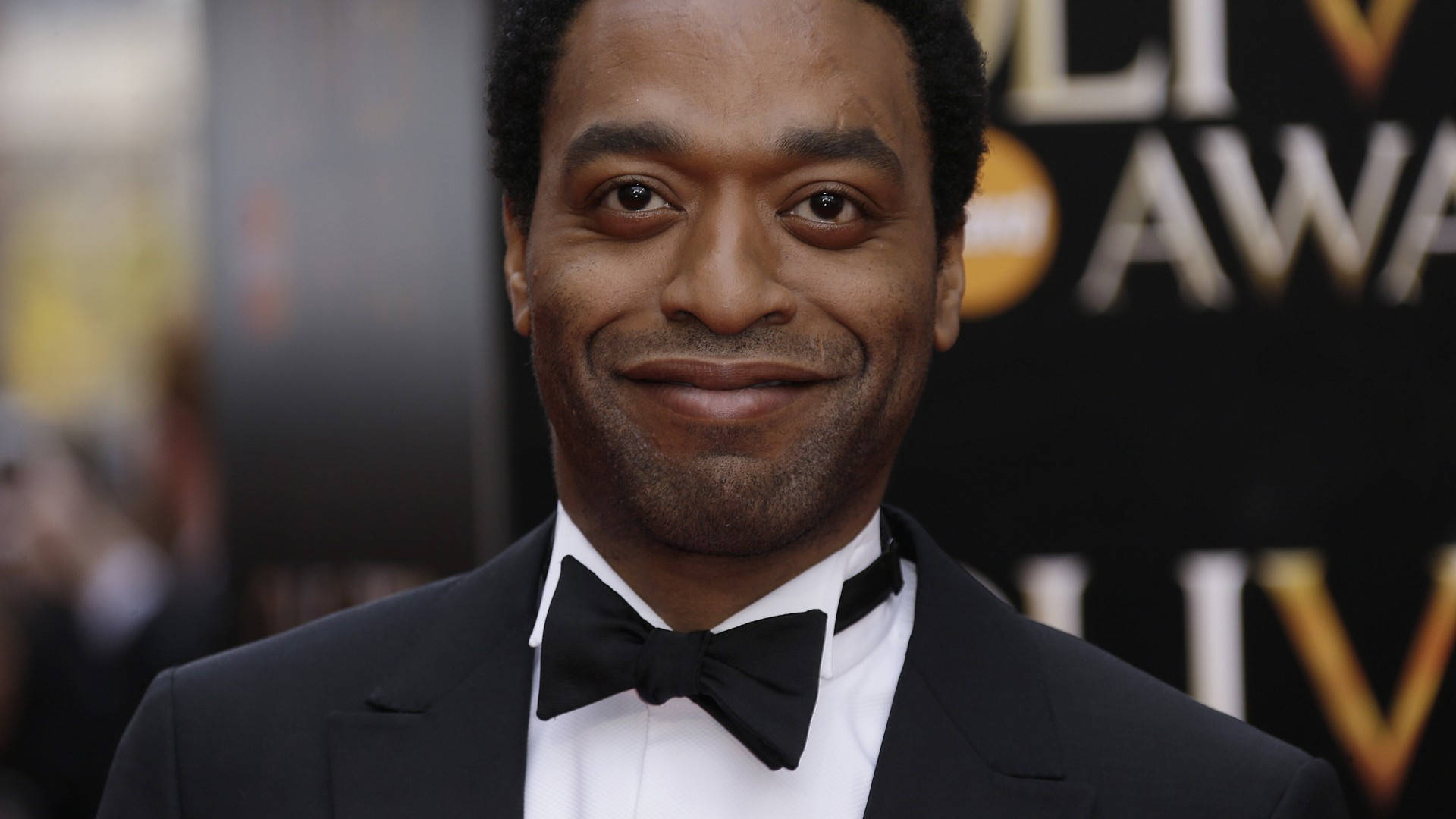 British Actor Chiwetel Ejiofor Attending The 2015 Olivier Awards