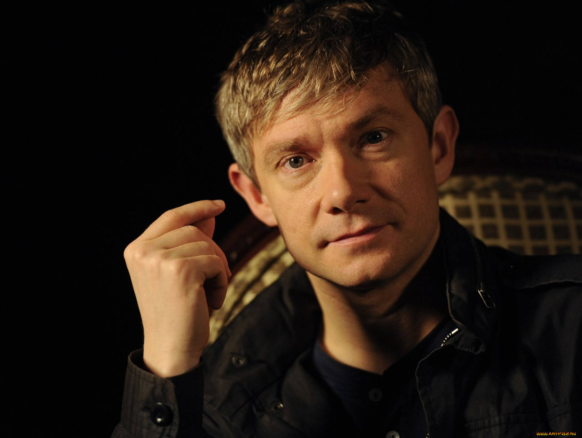 British Actor Martin Freeman Hd Background