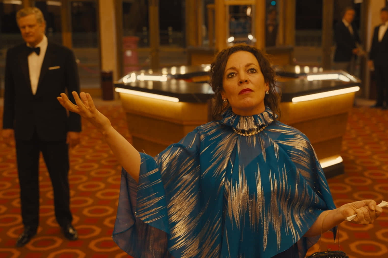 British Actress Olivia Colman Radiating Elegance