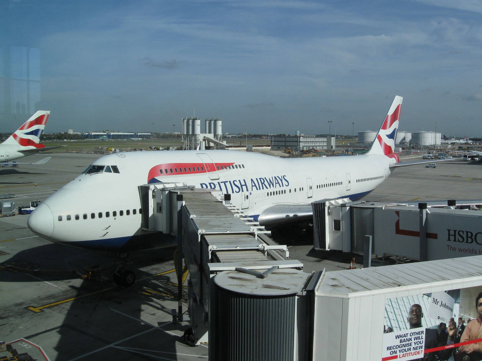 British Airways Boeing 747 London Heathrow Airport