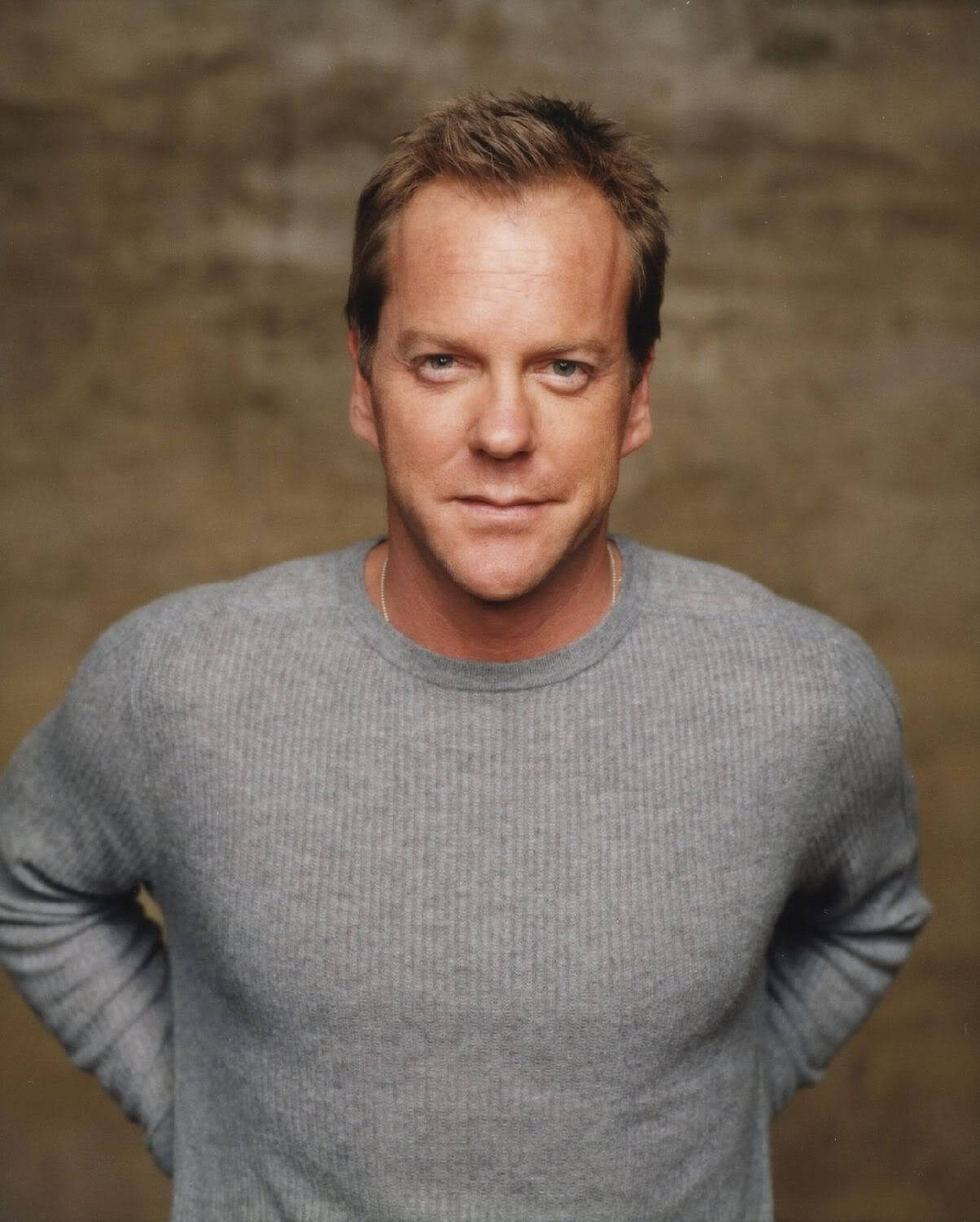 British Canadian Celebrity Kiefer Sutherland Photoshoot