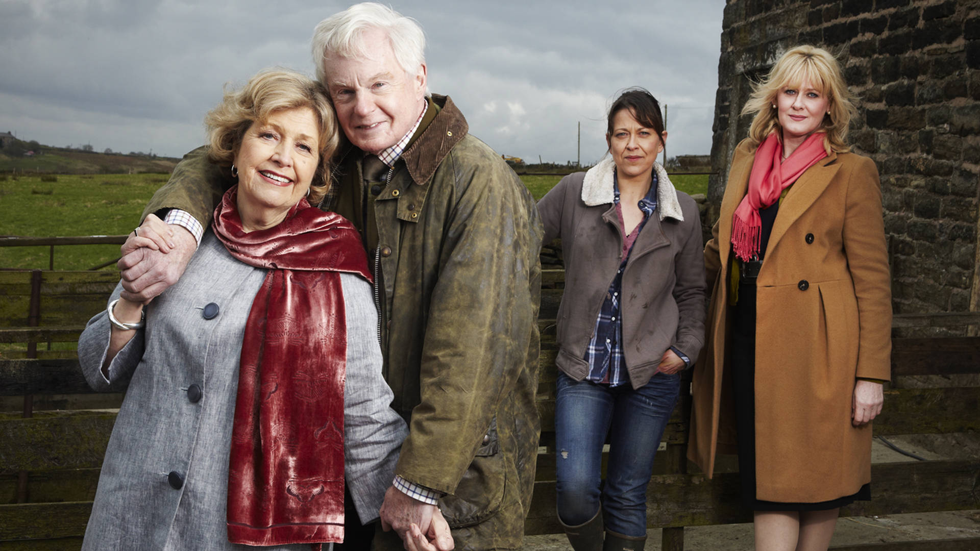 British Icons Derek Jacobi And Anne Reid In A Candid Moment