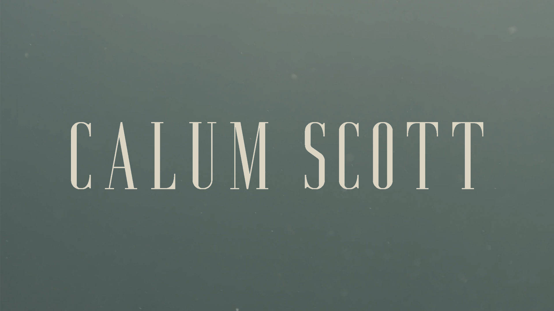 British Singer-songwriter, Calum Scott Background