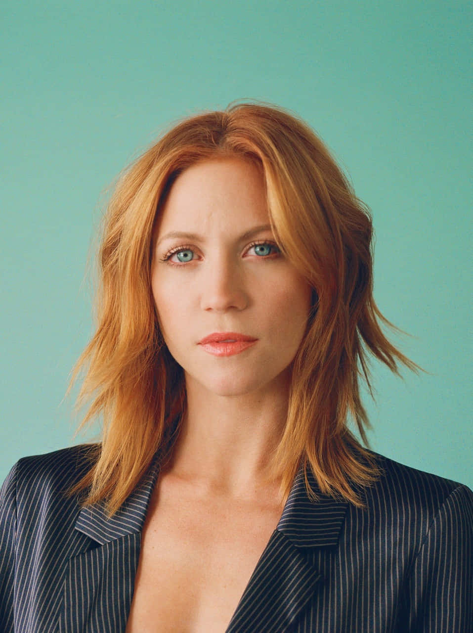 Brittany Snow Radiating Elegance In A Stunning Portrait