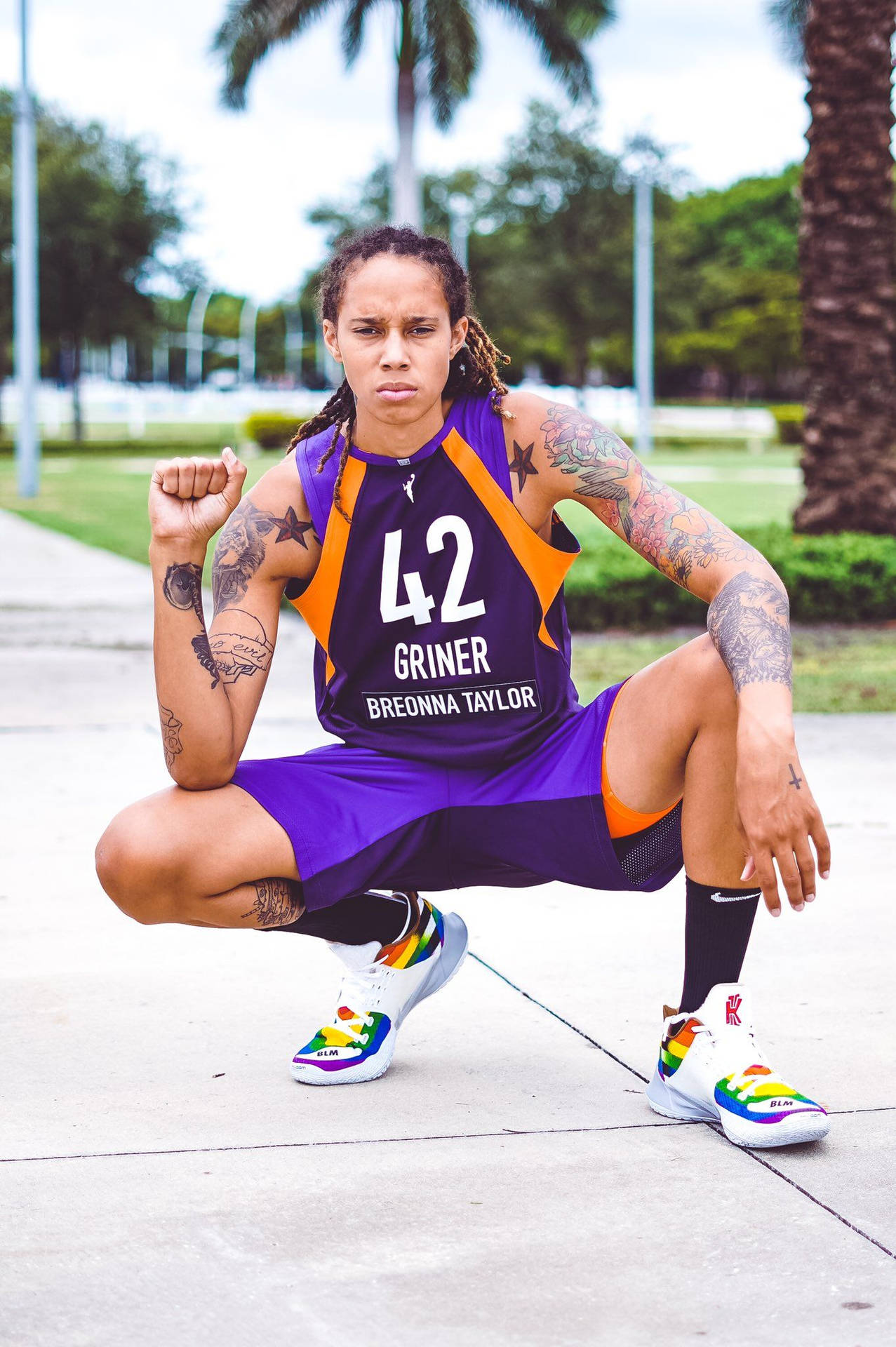 Brittney Griner Breonna Taylor Background