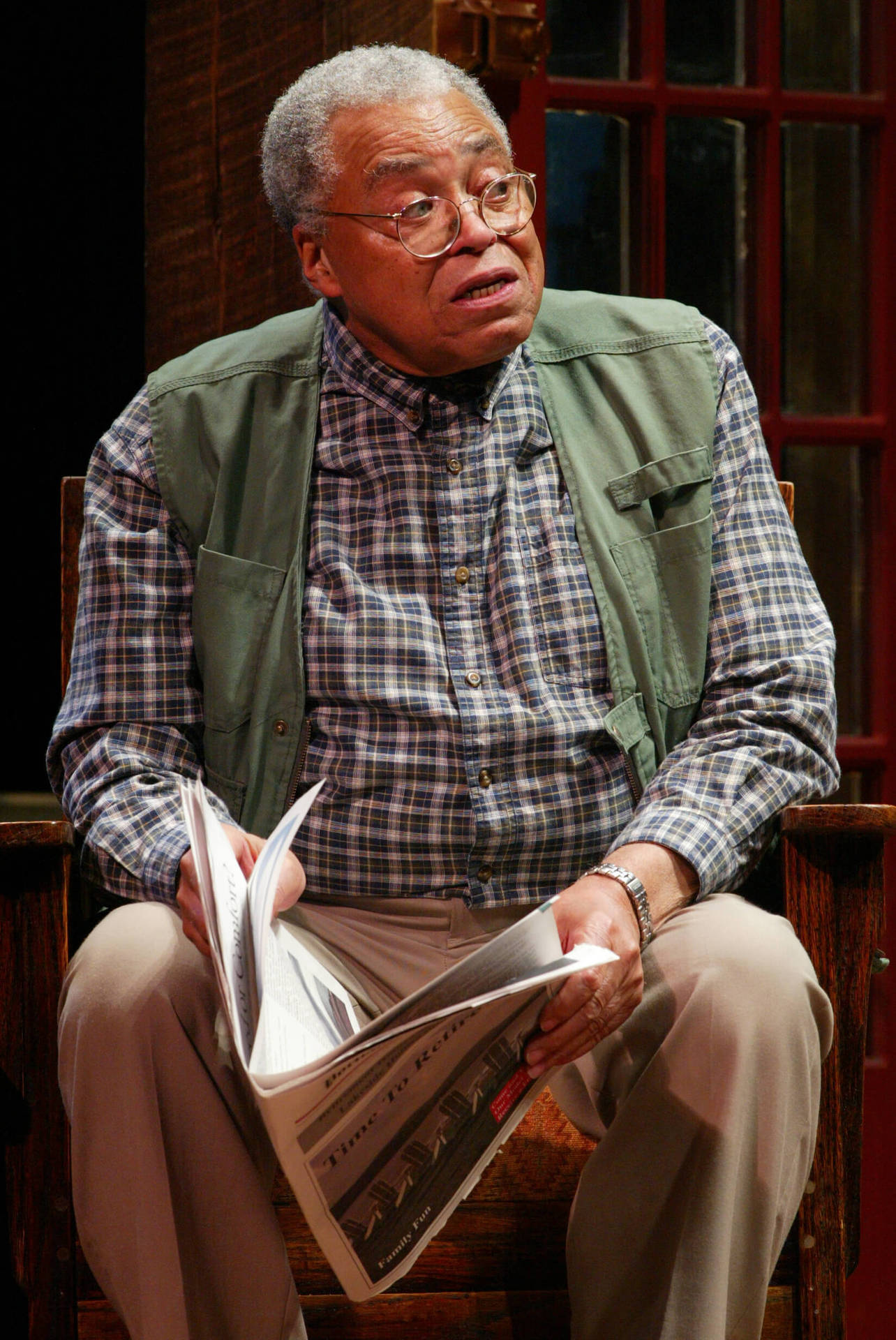 Broadway Star James Earl Jones Background