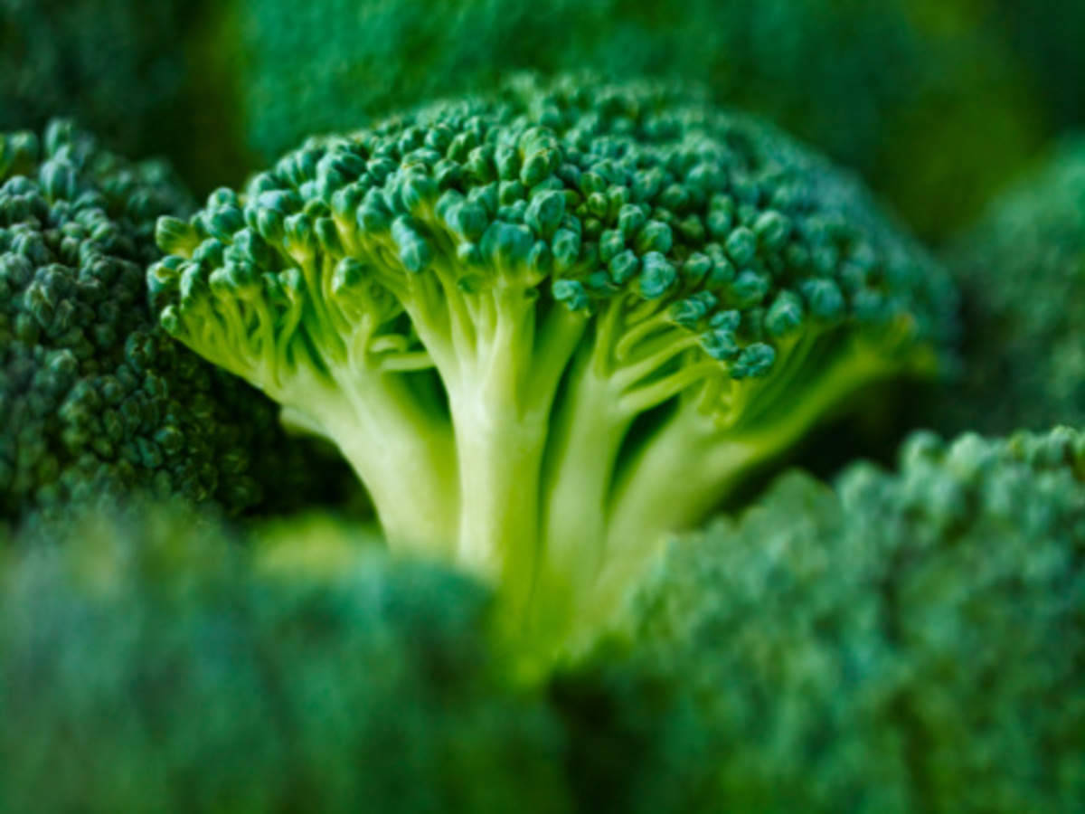 Broccoli Green Leaves Background