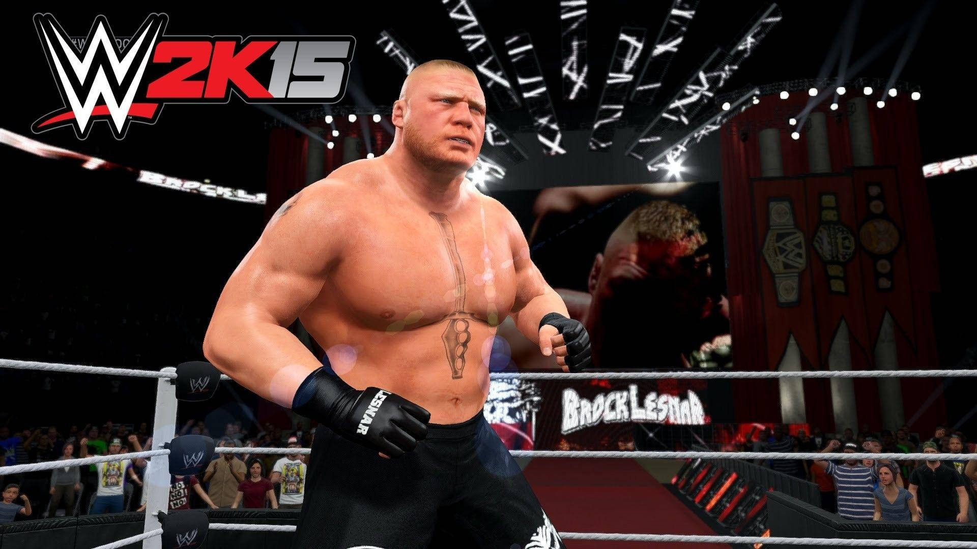 Brock Lesnar Wwe 2015 Promo Background
