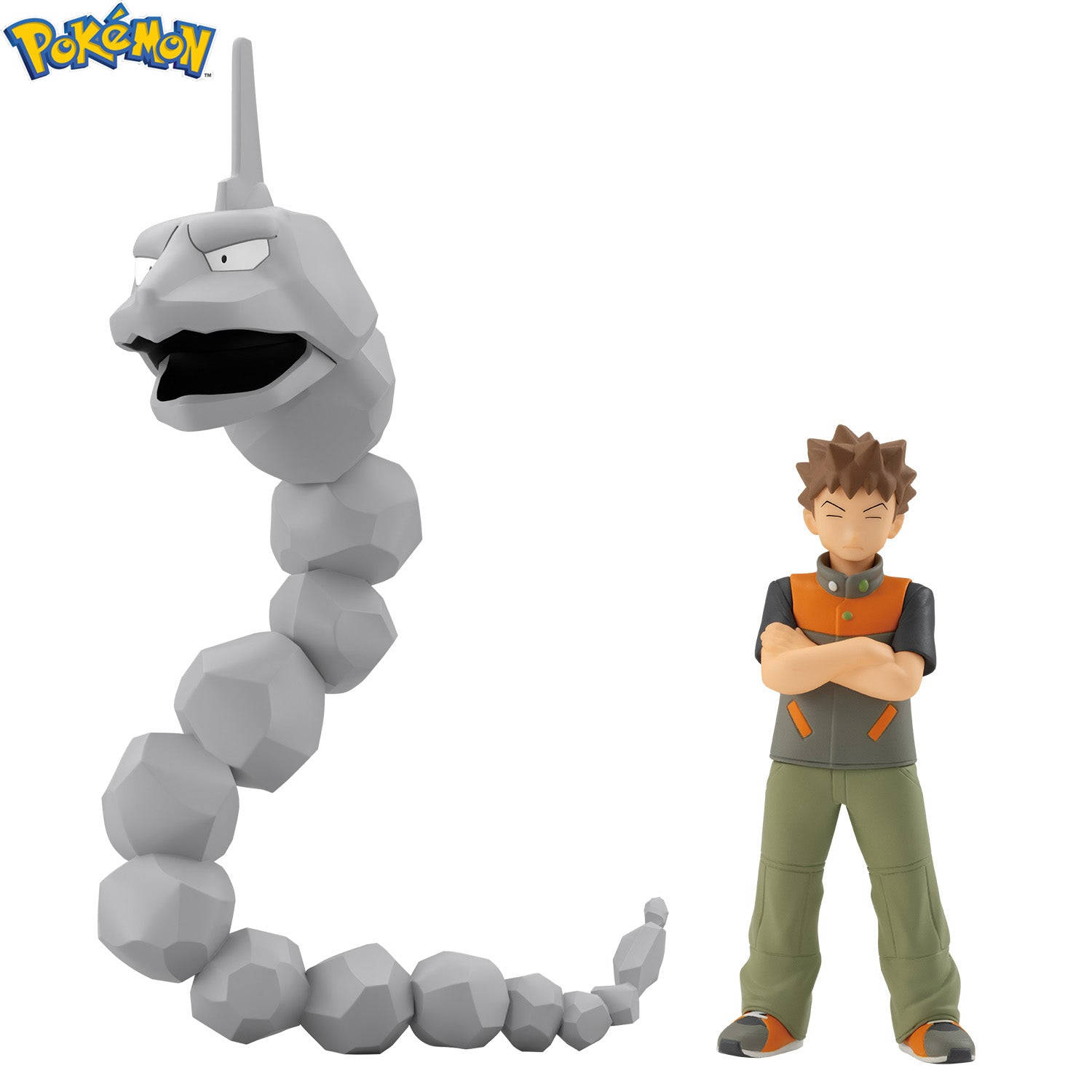 Brock Next To Onix Background