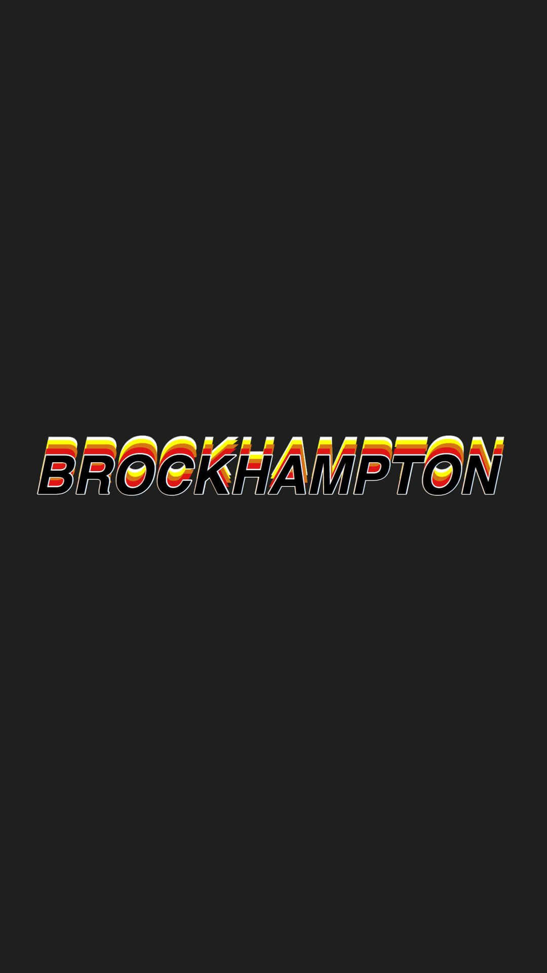 Brockhampton Band Pose On Rooftop Background