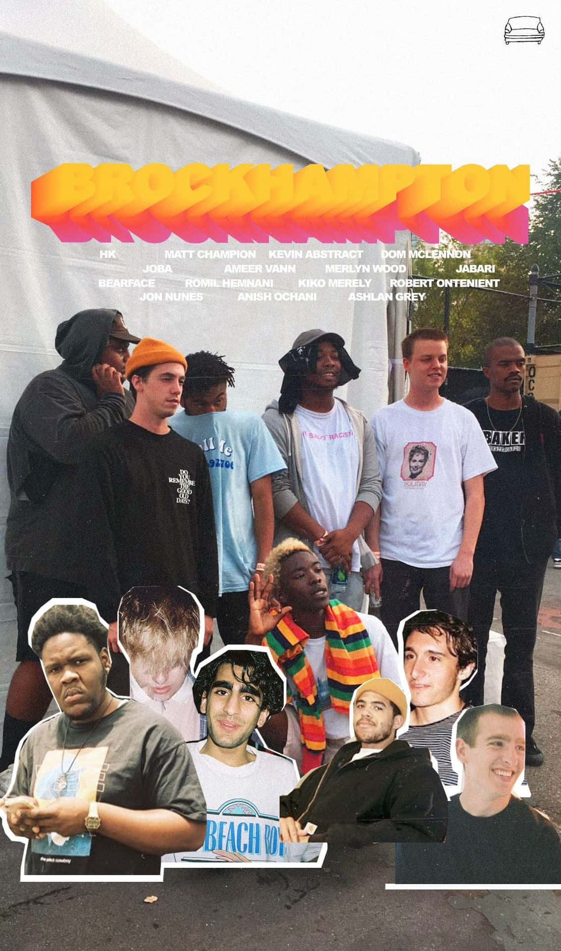 Brockhampton Group Photo Background