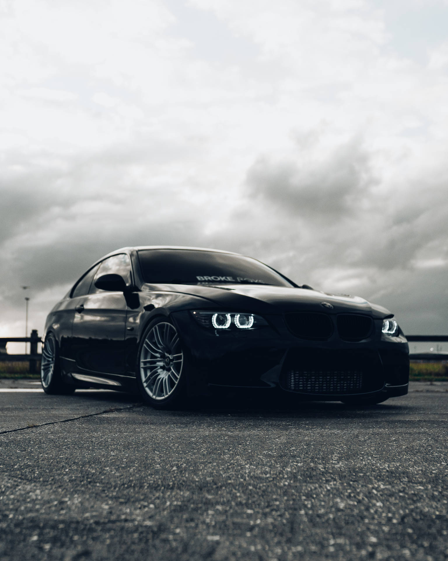 Broke Boys Black Bmw M3 Background