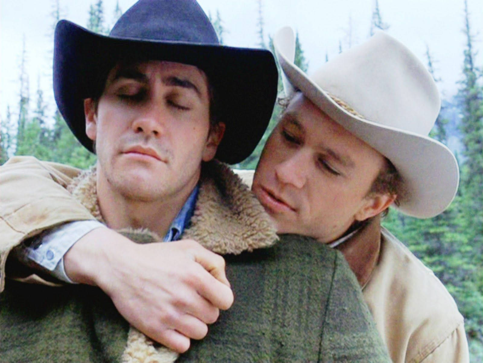 Brokeback Mountain Back Hugging Background