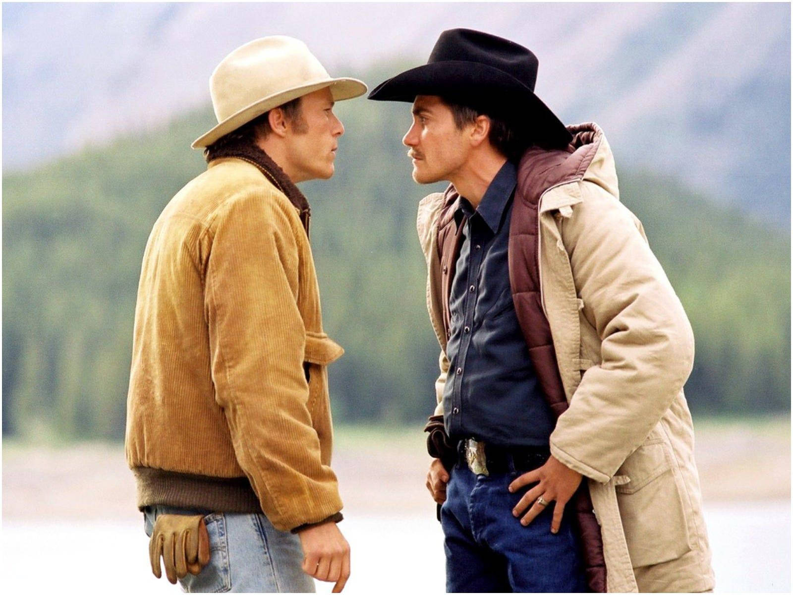 Brokeback Mountain Face To Face Background