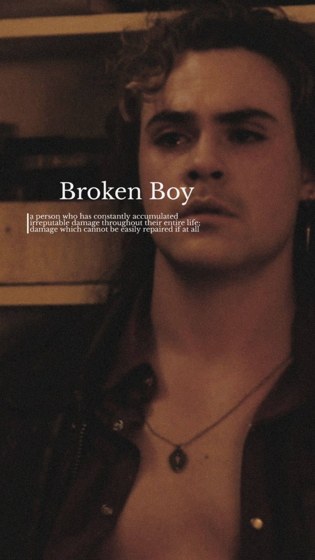 Broken Boy Poster Of Billy Hargrove Background