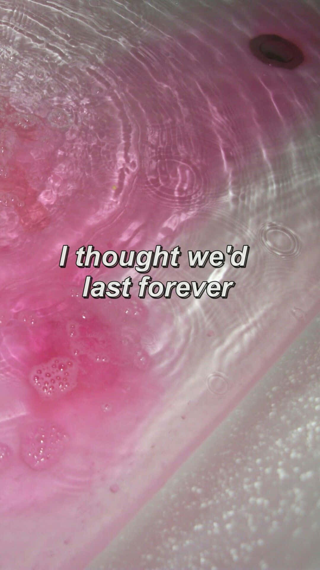 Broken Heart Aesthetics Quote Background