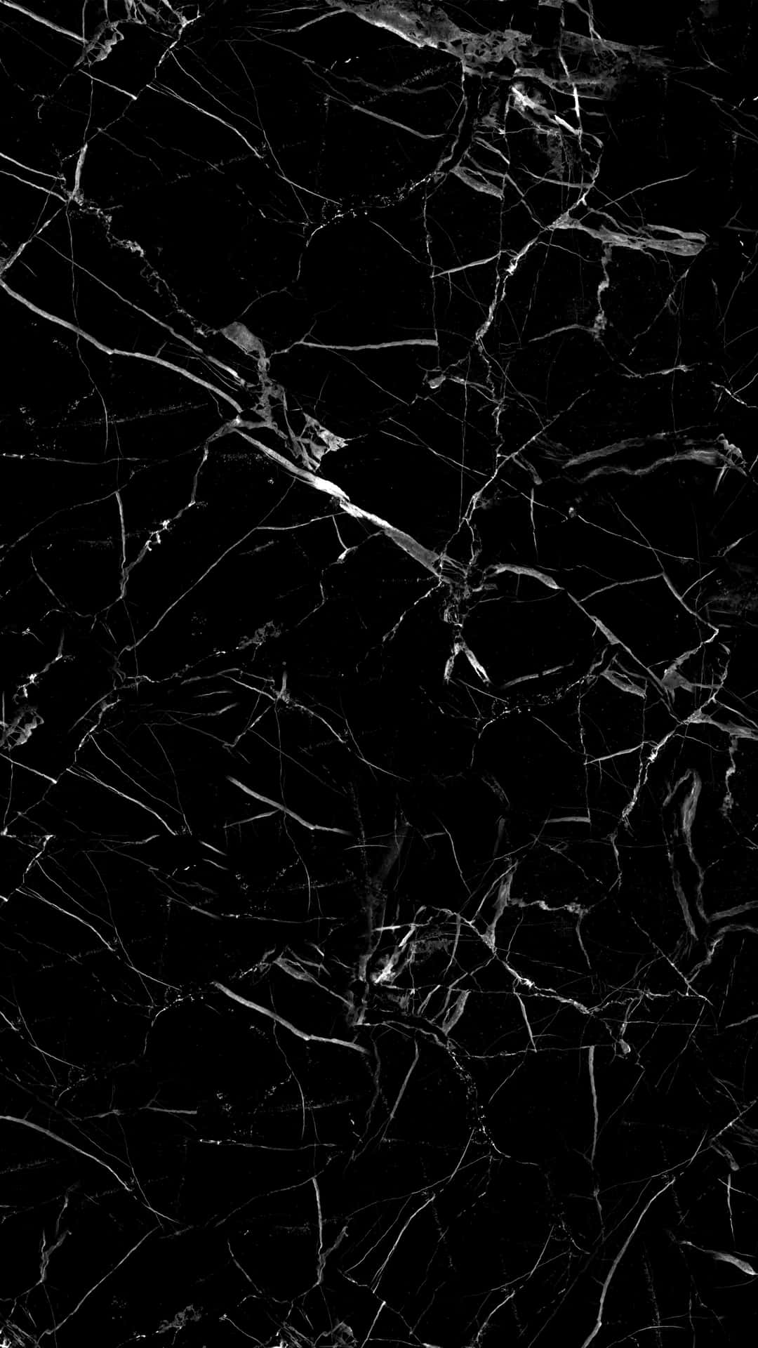 Broken Textured Black And White Marble Background