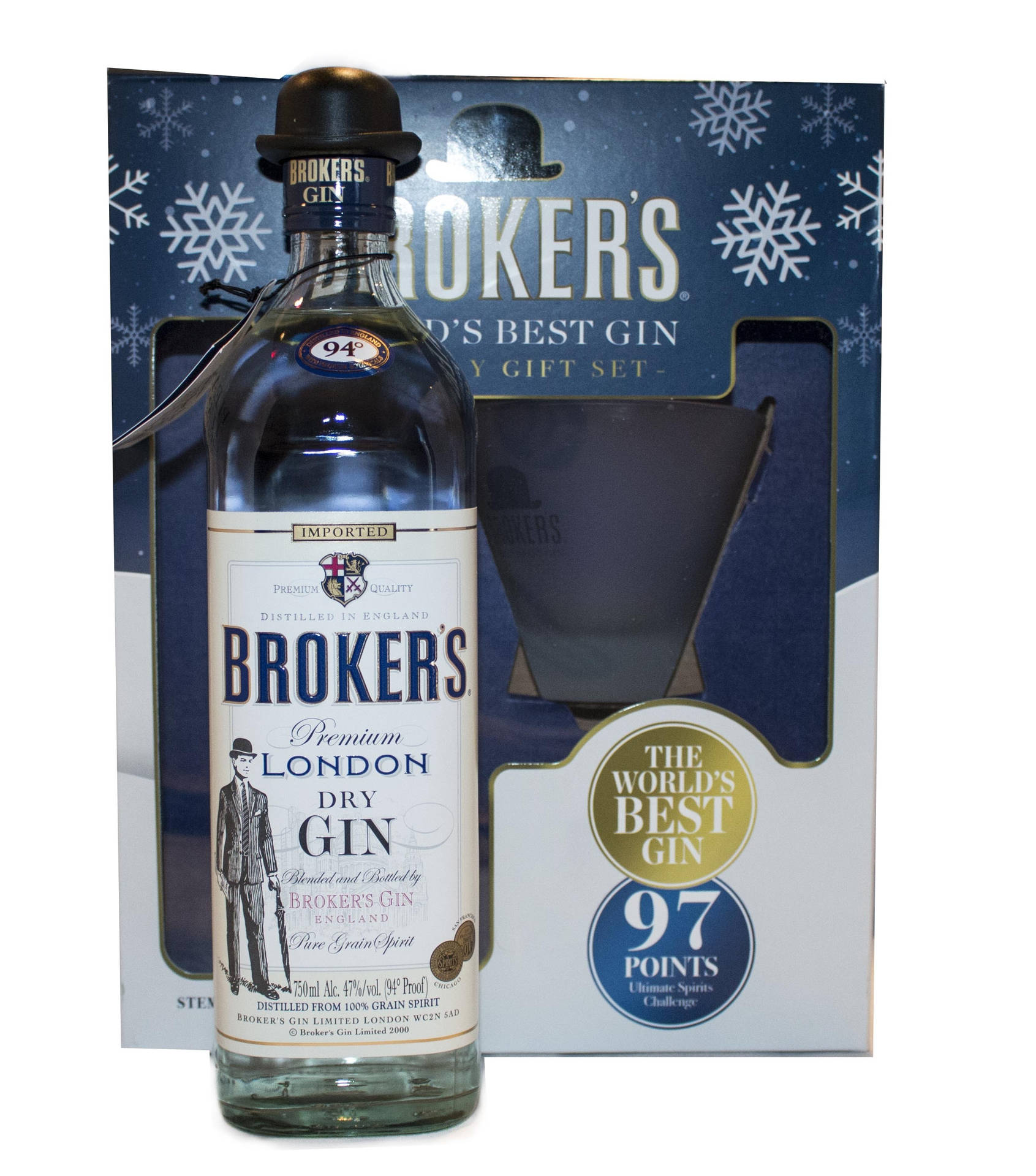 Brokers Gin Box Background