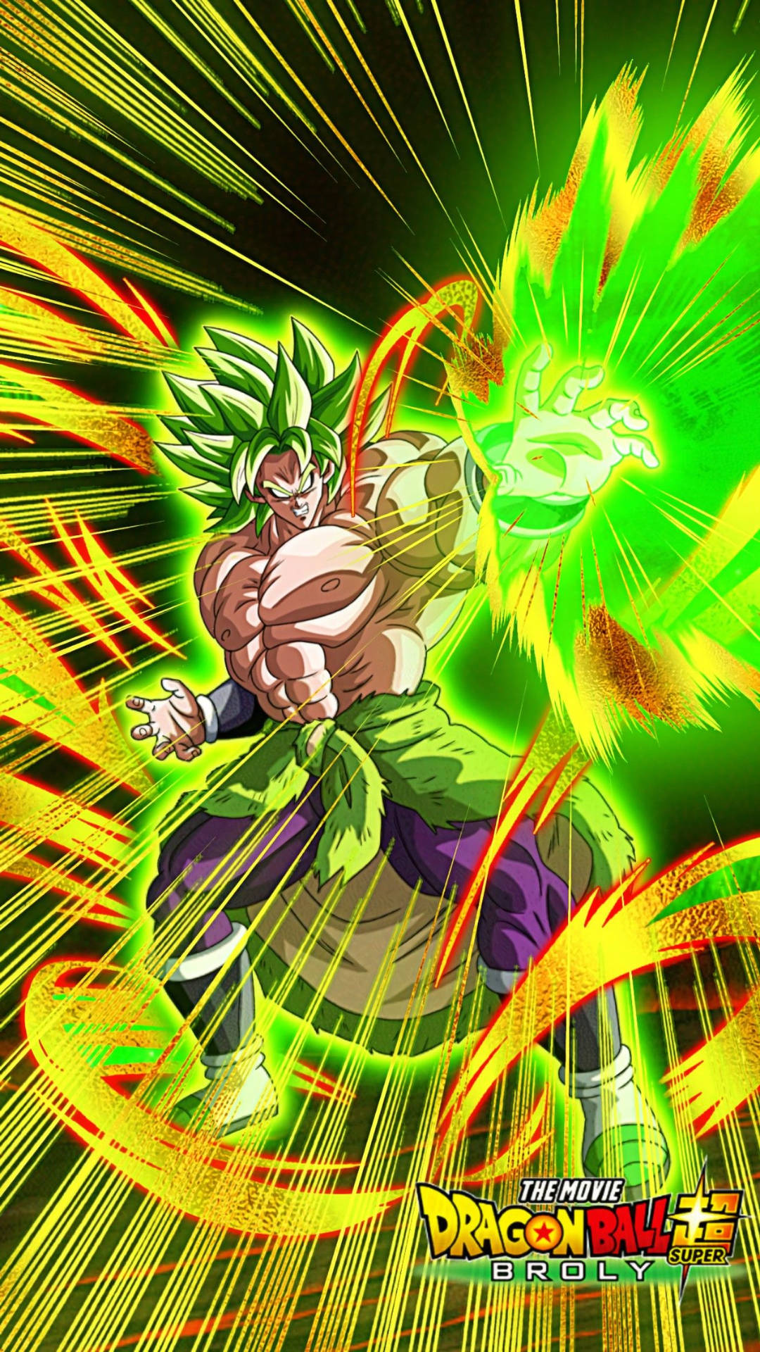 Broly Dragon Ball Super Movie Background