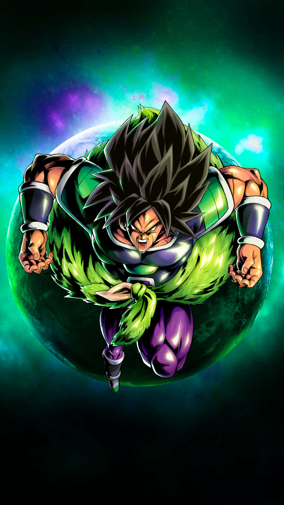 Broly- Ready For Battle Background