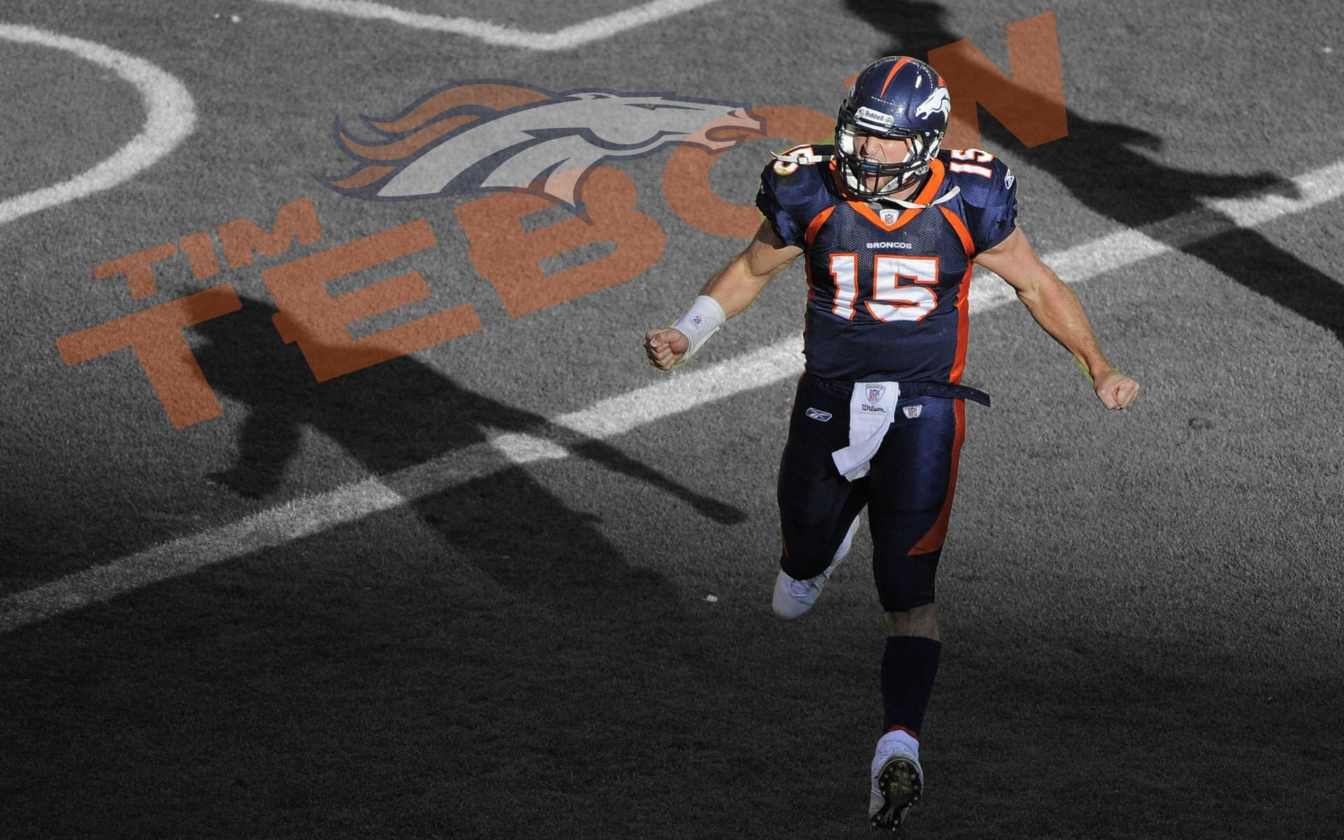 Broncos Player Tim Tebow Background