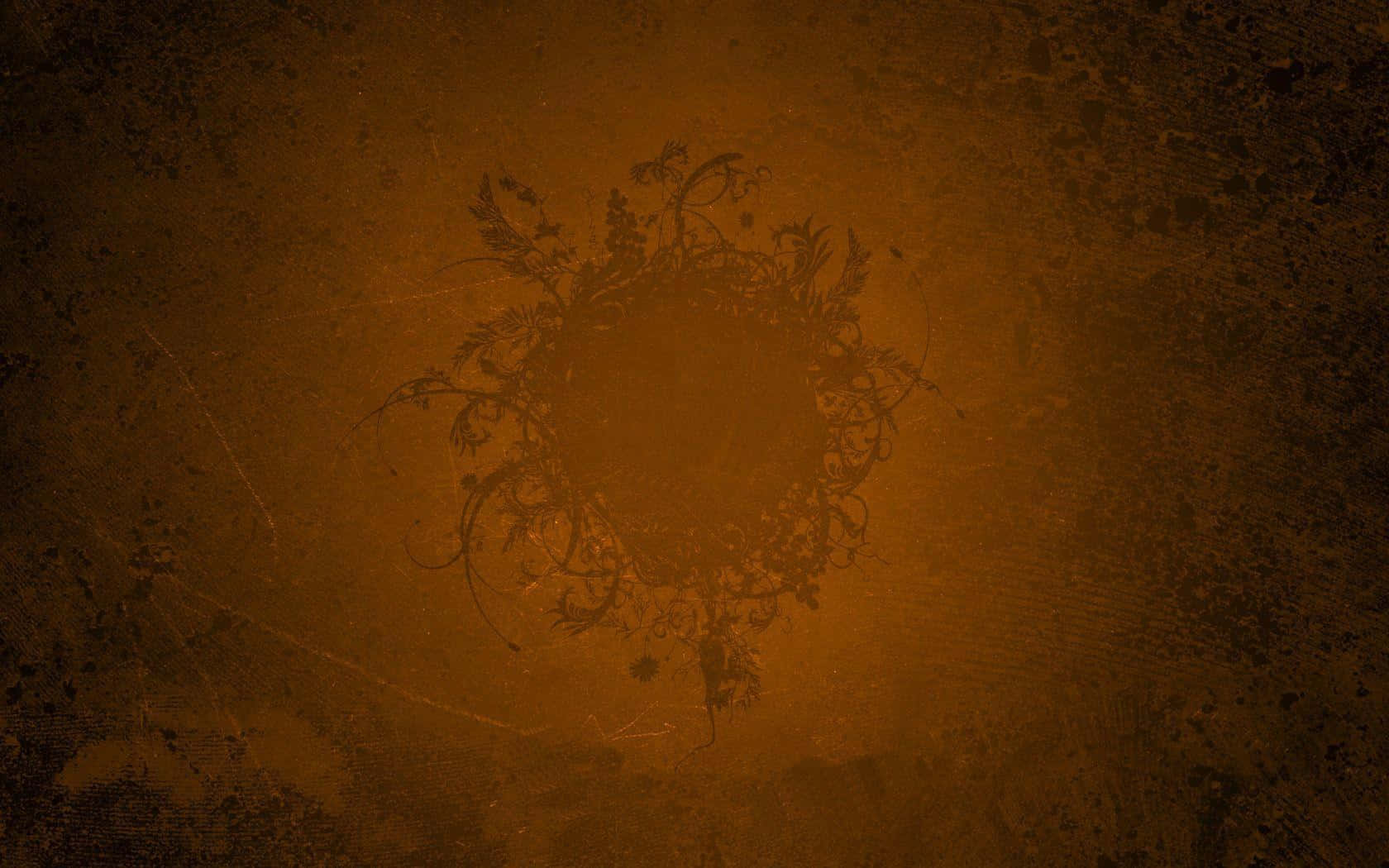 Bronze Background With Splotch