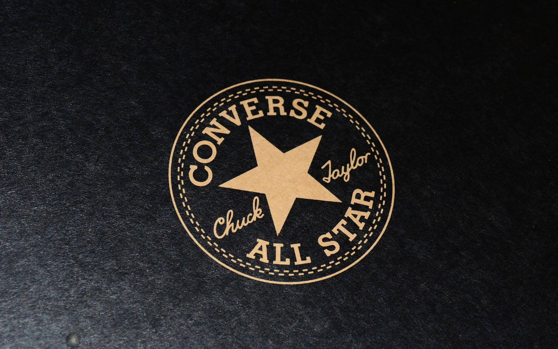 Bronze Converse Logo