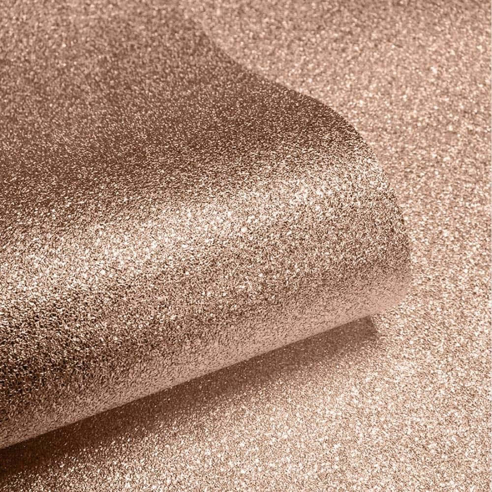 Bronze Glitter Sheet Background