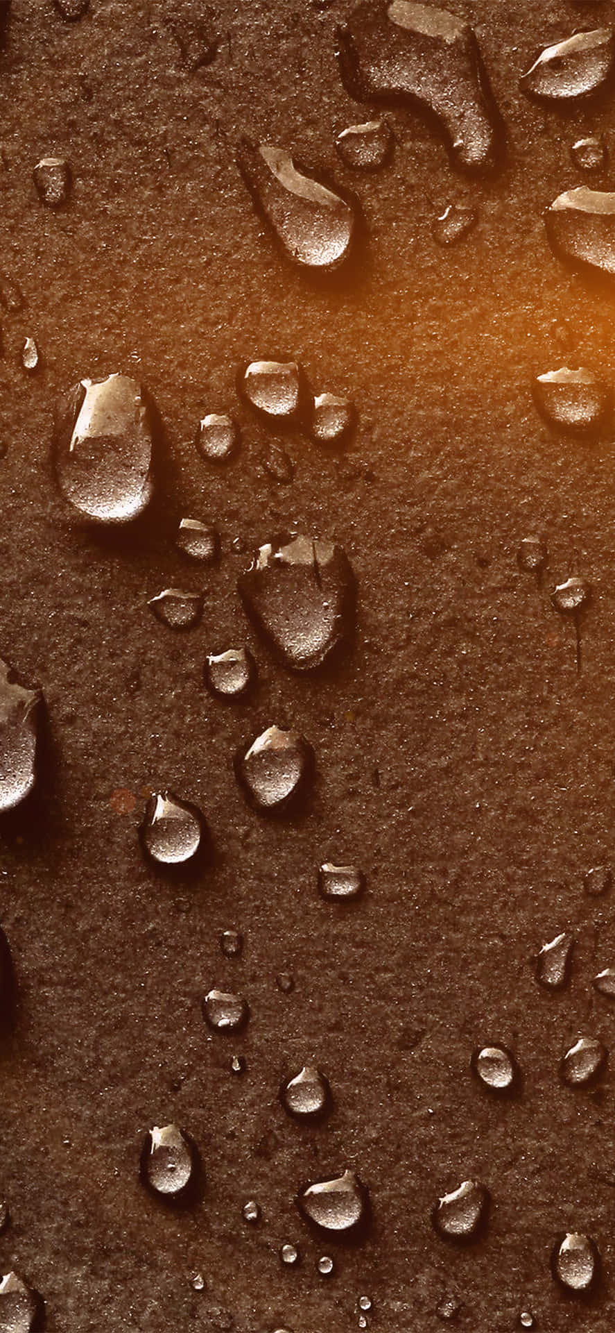 Bronze Panel With Moisture Background