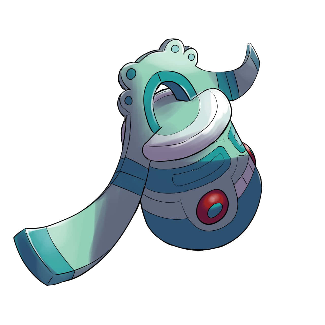 Bronzong At An Angle Background