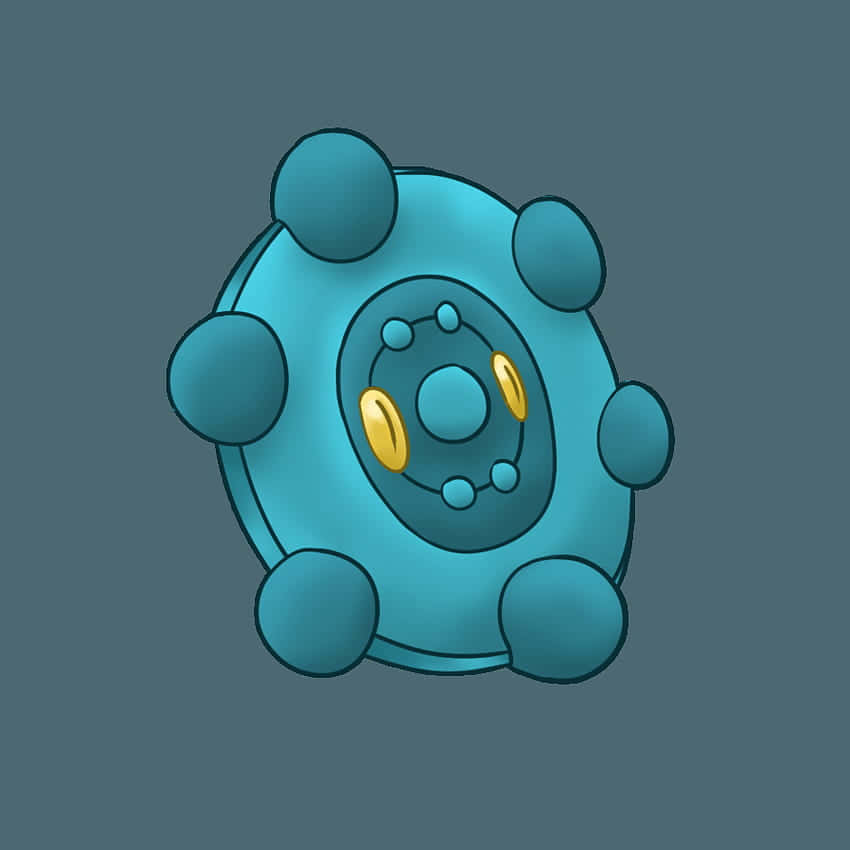 Bronzor Blue Background Background