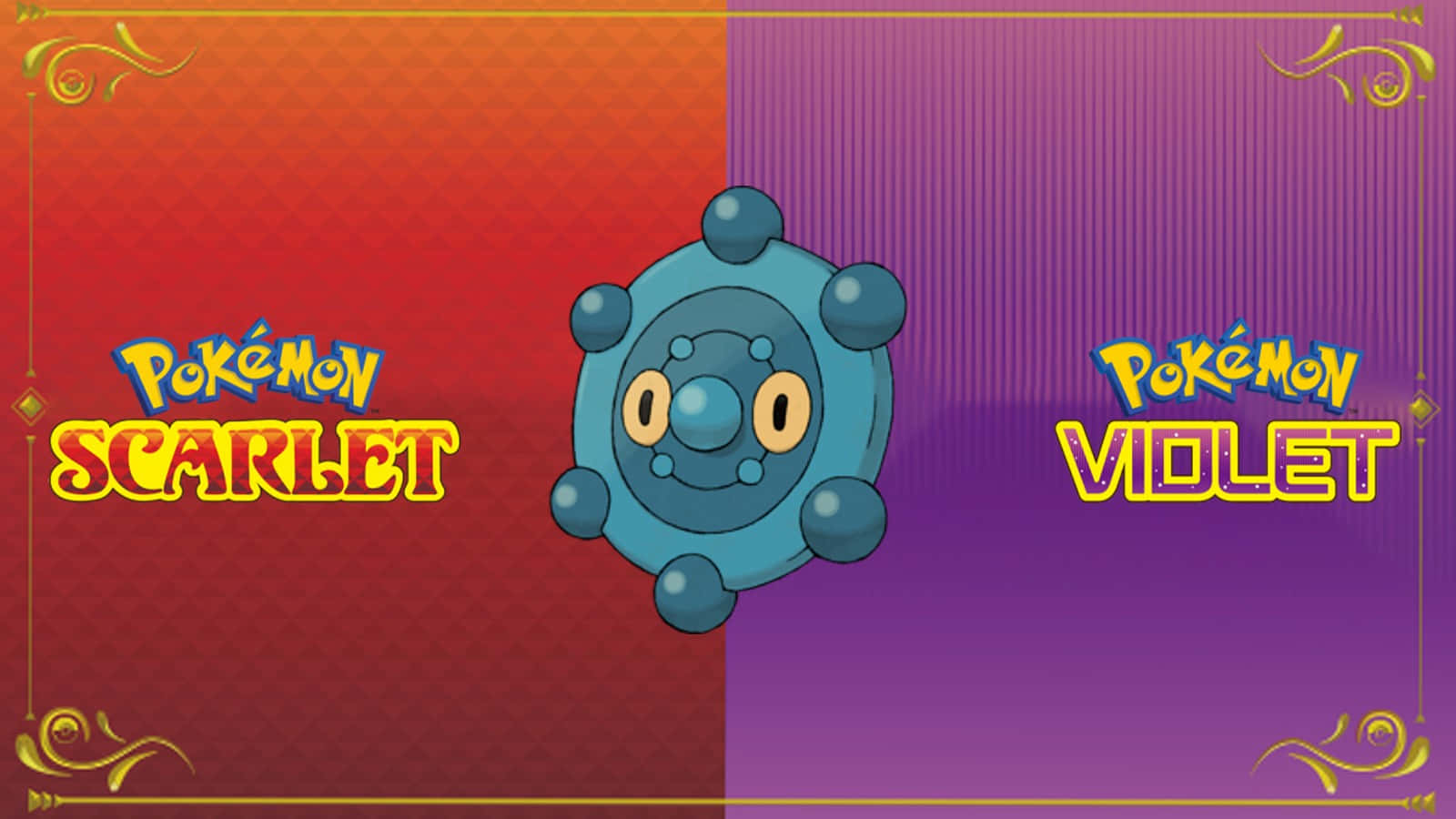 Bronzor Scarlet And Violet Background