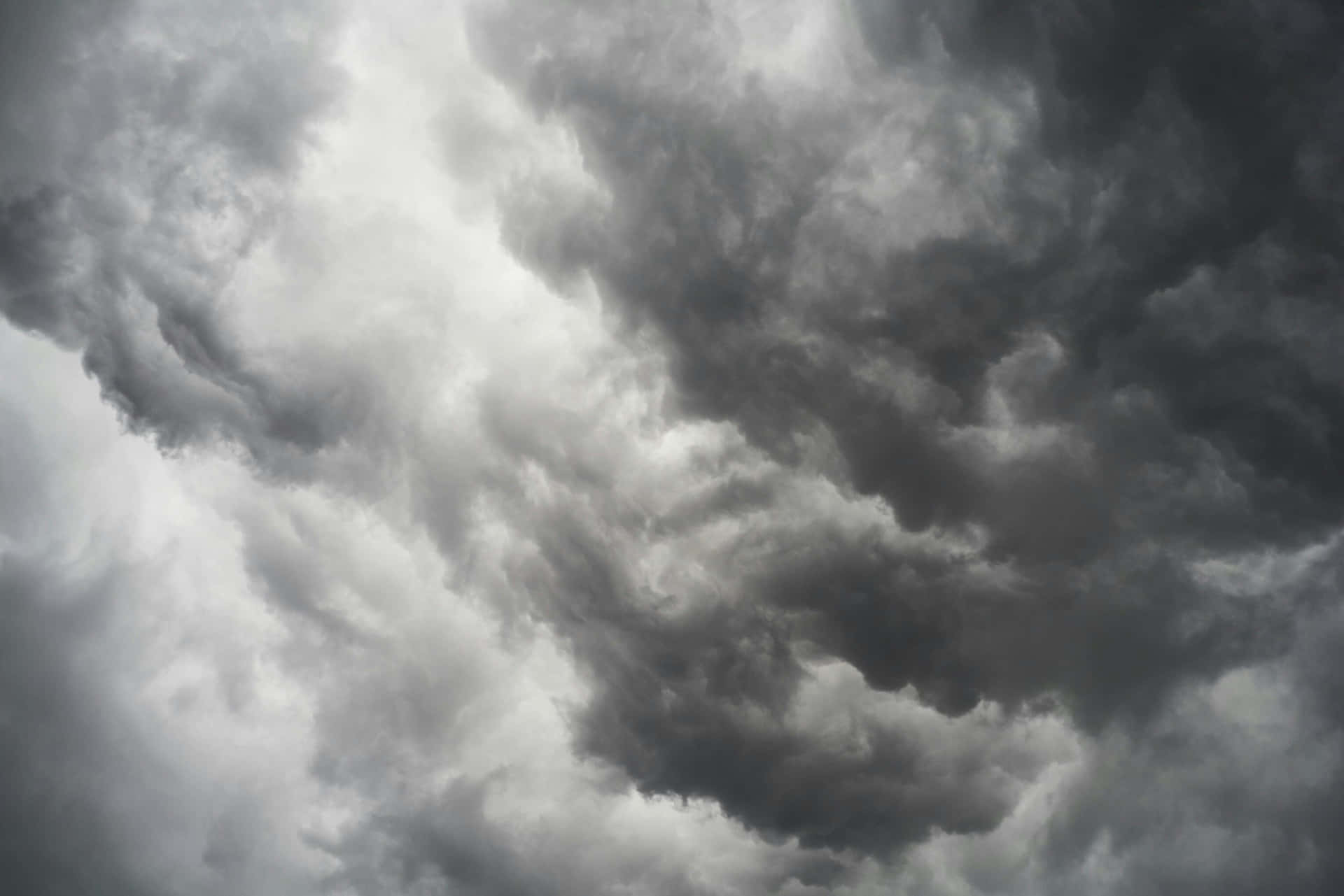 Brooding Storm Clouds Background