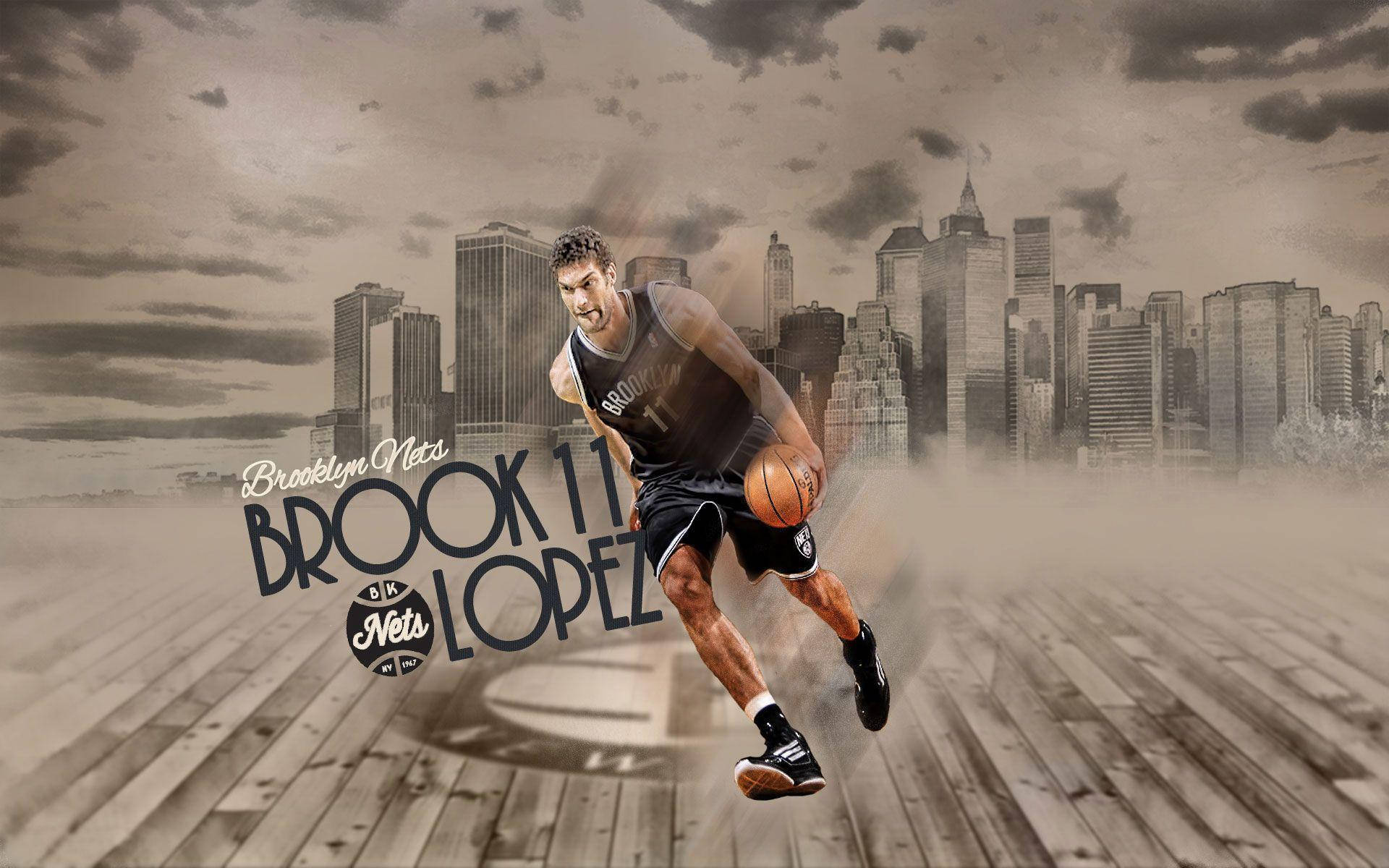 Brook Lopez Digital Cover Background