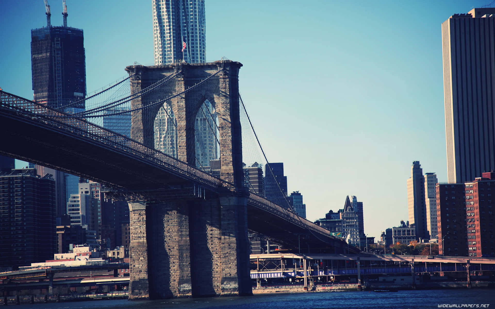 Brooklyn Bridge New York City 4k Ultra Hd Background